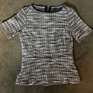Ann Taylor peplum top